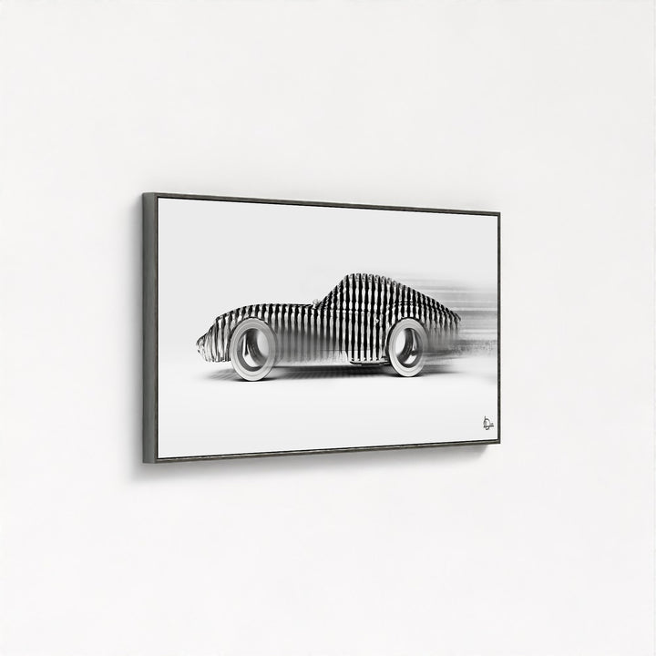 250 GTO 'Cylindrism' Framed Canvas