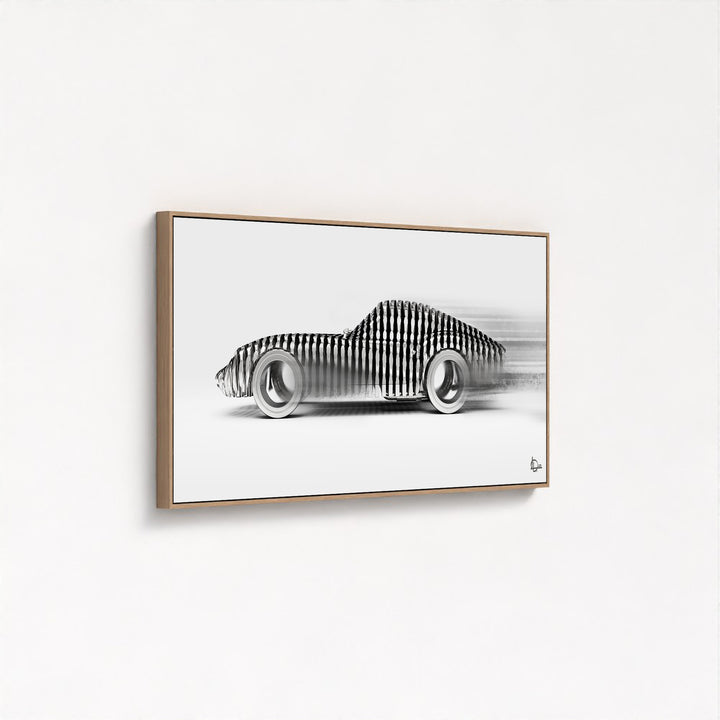 250 GTO 'Cylindrism' Framed Canvas