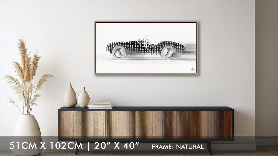 289 Cobra 'Cylindrism' Framed Canvas