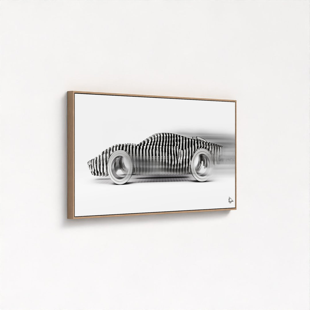 GT40 'Cylindrism' Framed Canvas