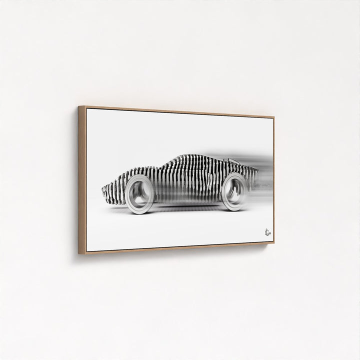 GT40 'Cylindrism' Framed Canvas