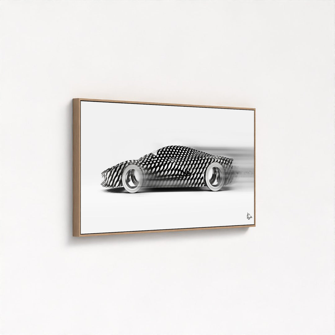 LaFerrari 'Cylindrism' Framed Canvas