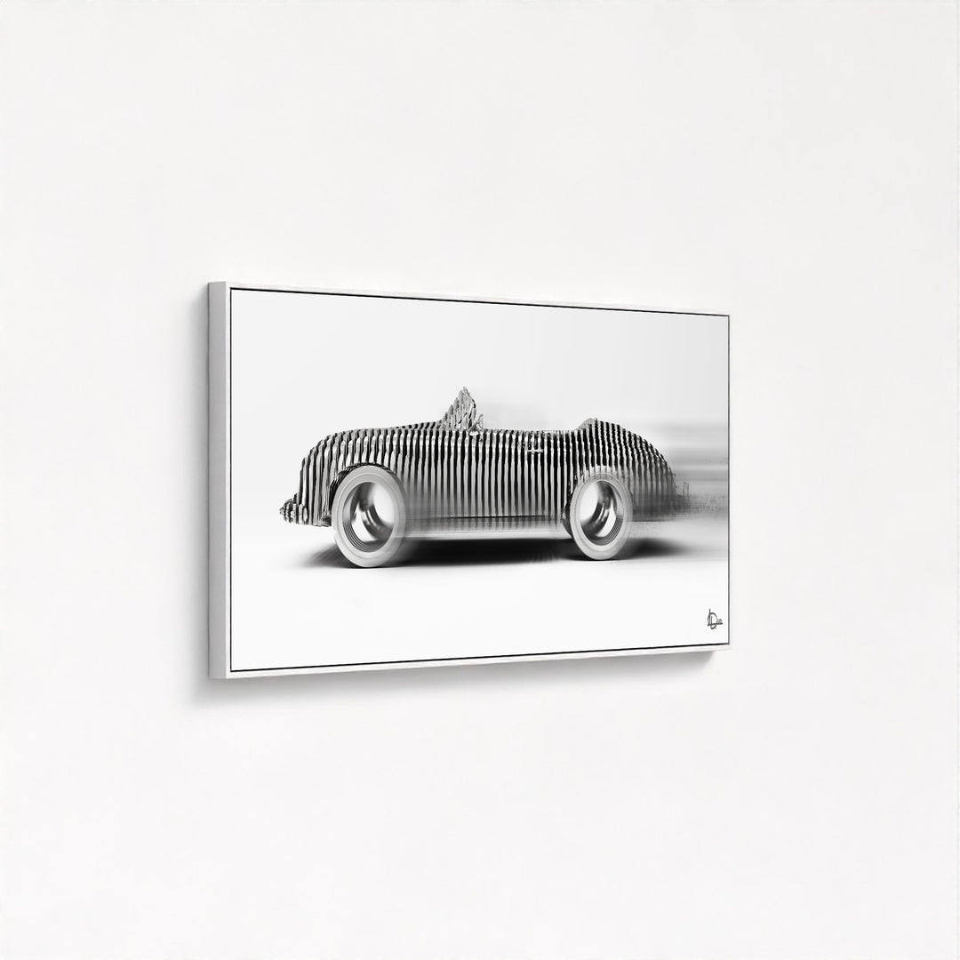 Speedster 'Cylindrism' Framed Canvas