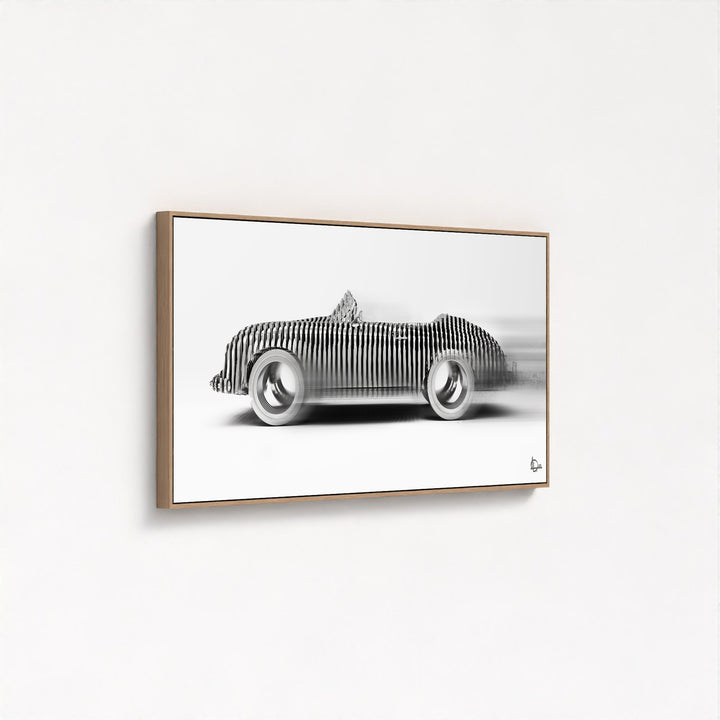 Speedster 'Cylindrism' Framed Canvas